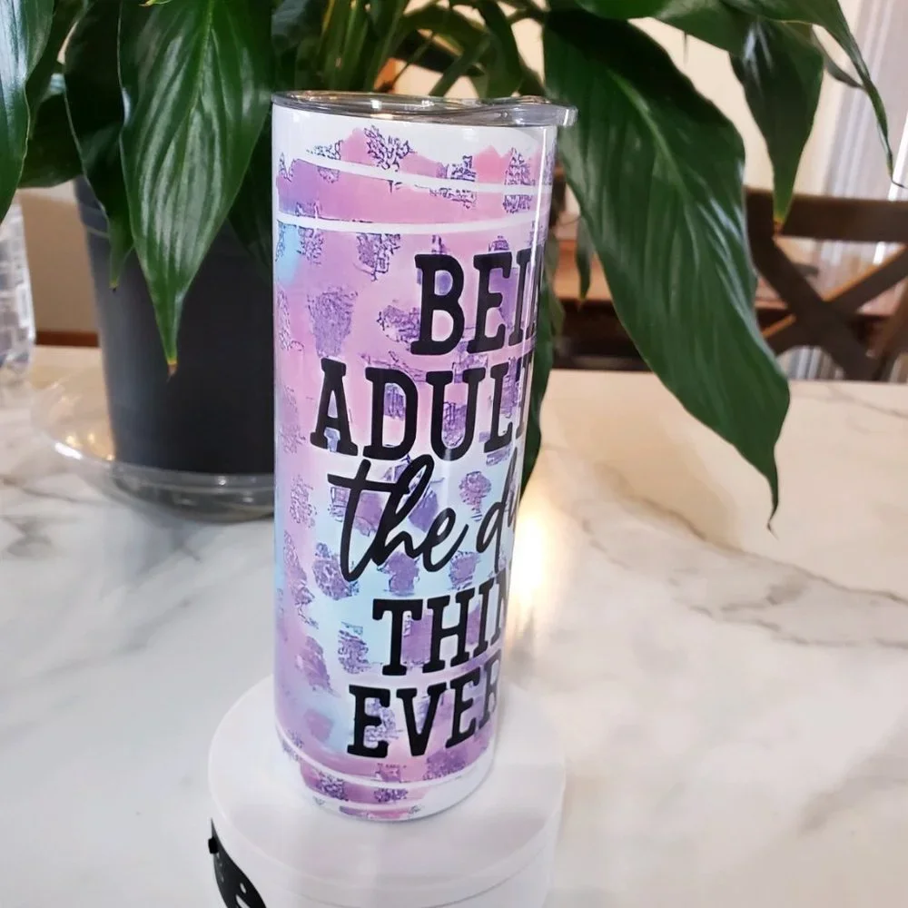 Adulting is dumb 20oz Tumbler 🎉sale